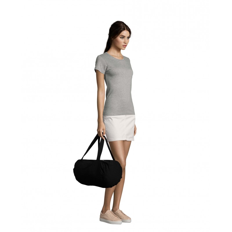 Sol's - Sac polochon french terry LAGUNA - Noir