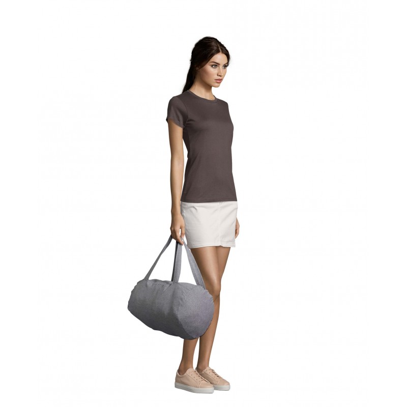 Sol's - Sac polochon french terry LAGUNA - Gris Chiné