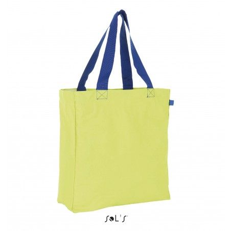 Sol's - Sac shopping LENOX - Lime Fluo / Royal