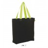 Sol's - Sac shopping LENOX - Noir / Lime Fluo
