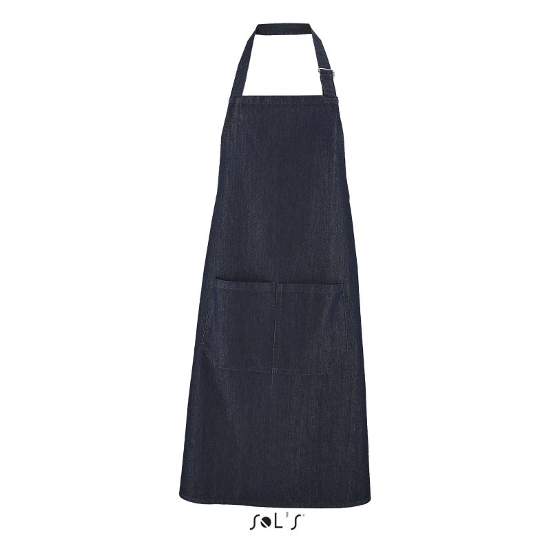Sol's - Tablier long en denim avec poche GRANT - Brut Denim
