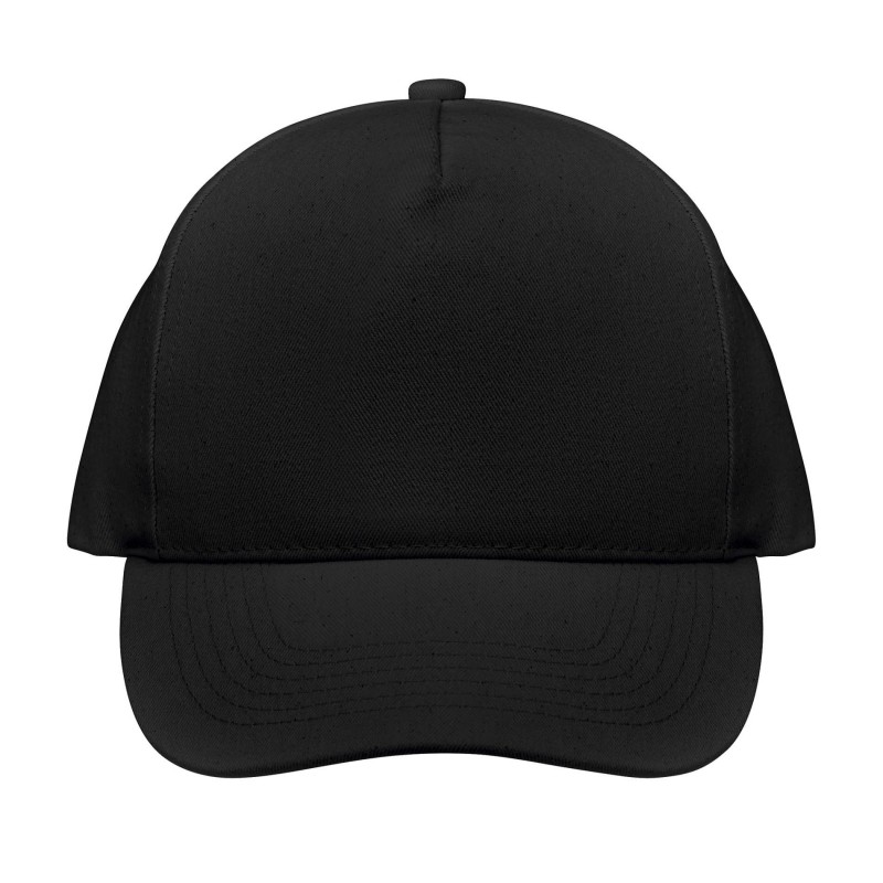 Sol's - Casquette 5 panneaux SEOUL - Noir