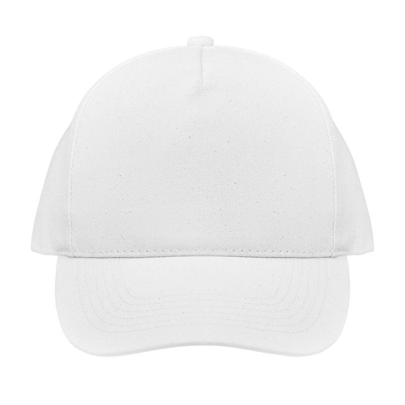 Sol's - Casquette 5 panneaux SEOUL - Blanc