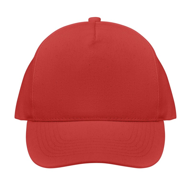 Sol's - Casquette 5 panneaux SEOUL - Rouge
