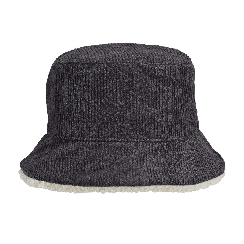 Sol's - Bob réversible sherpa et velours BUCKET 2IN1 - Grisca/beige Na