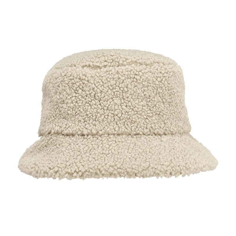 Sol's - Bob réversible sherpa et velours BUCKET 2IN1 - Grisca/beige Na