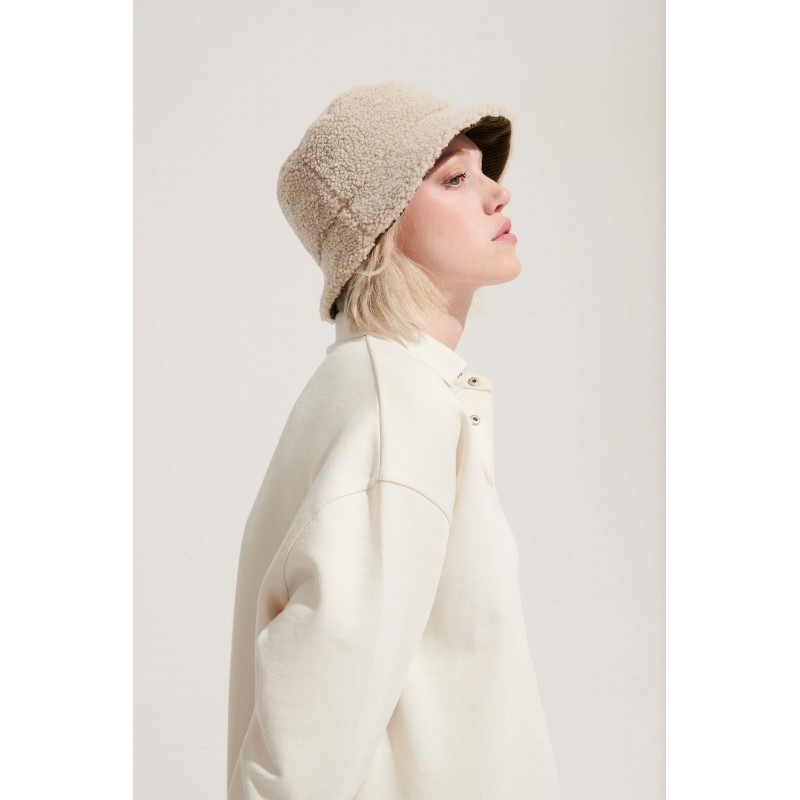 Sol's - Bob réversible sherpa et velours BUCKET 2IN1