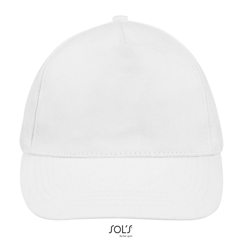 Sol's - Casquette 5 panneaux BUZZ - Blanc