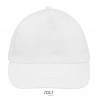 Sol's - Casquette 5 panneaux BUZZ - Blanc