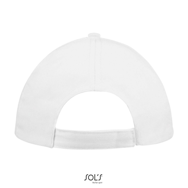 Sol's - Casquette 5 panneaux BUZZ - Blanc