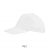 Sol's - Casquette 5 panneaux BUZZ - Blanc
