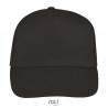 Sol's - Casquette 5 panneaux BUZZ - Gris Foncé