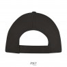 Sol's - Casquette 5 panneaux BUZZ - Gris Foncé