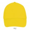 Sol's - Casquette 5 panneaux BUZZ - Jaune