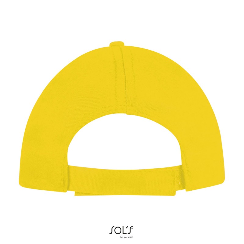 Sol's - Casquette 5 panneaux BUZZ - Jaune