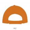 Sol's - Casquette 5 panneaux BUZZ - Orange