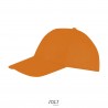 Sol's - Casquette 5 panneaux BUZZ - Orange