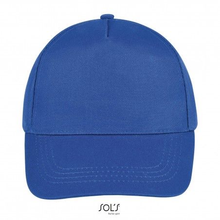 Sol's - Casquette 5 panneaux BUZZ - Royal