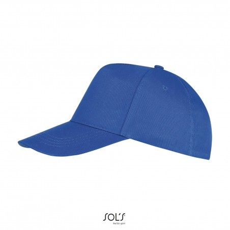 Sol's - Casquette 5 panneaux BUZZ - Royal