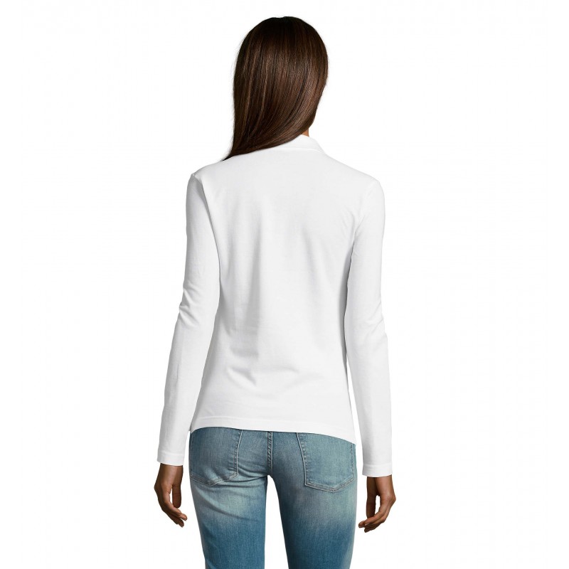 Sol's - Polo femme PODIUM - Blanc