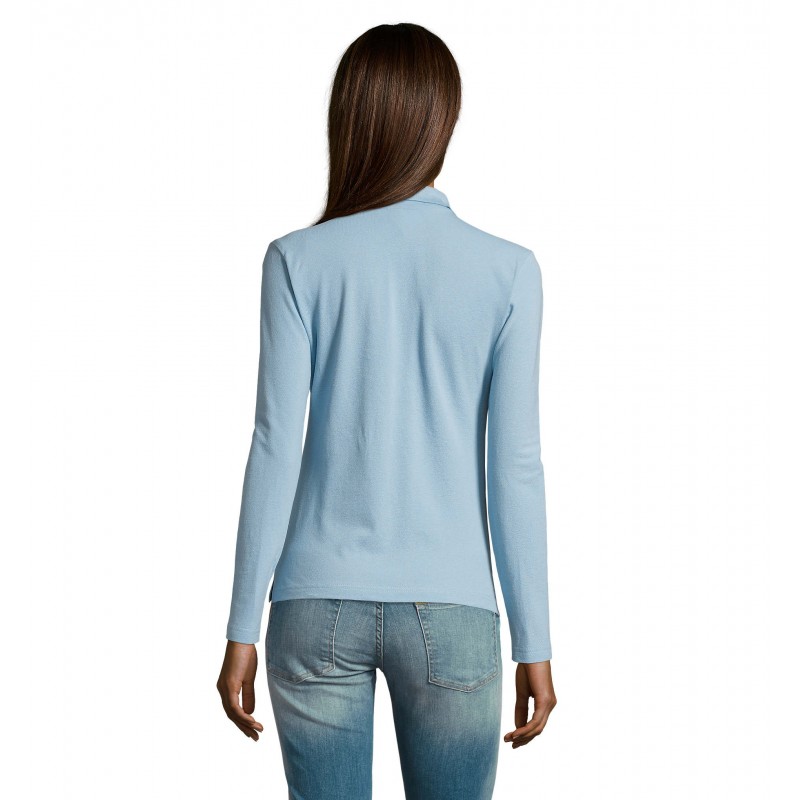 Sol's - Polo femme PODIUM - Ciel