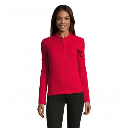 Sol's - Polo femme PODIUM - Rouge