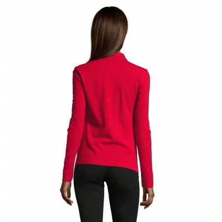 Sol's - Polo femme PODIUM - Rouge