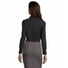 Sol's - Chemise femme stretch manches longues BLAKE WOMEN - Noir