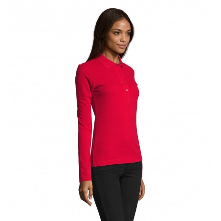 Sol's - Polo femme PODIUM - Rouge