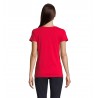 Atelier Textile Français - Tee-shirt femme col rond made in france LOLA - Rouge