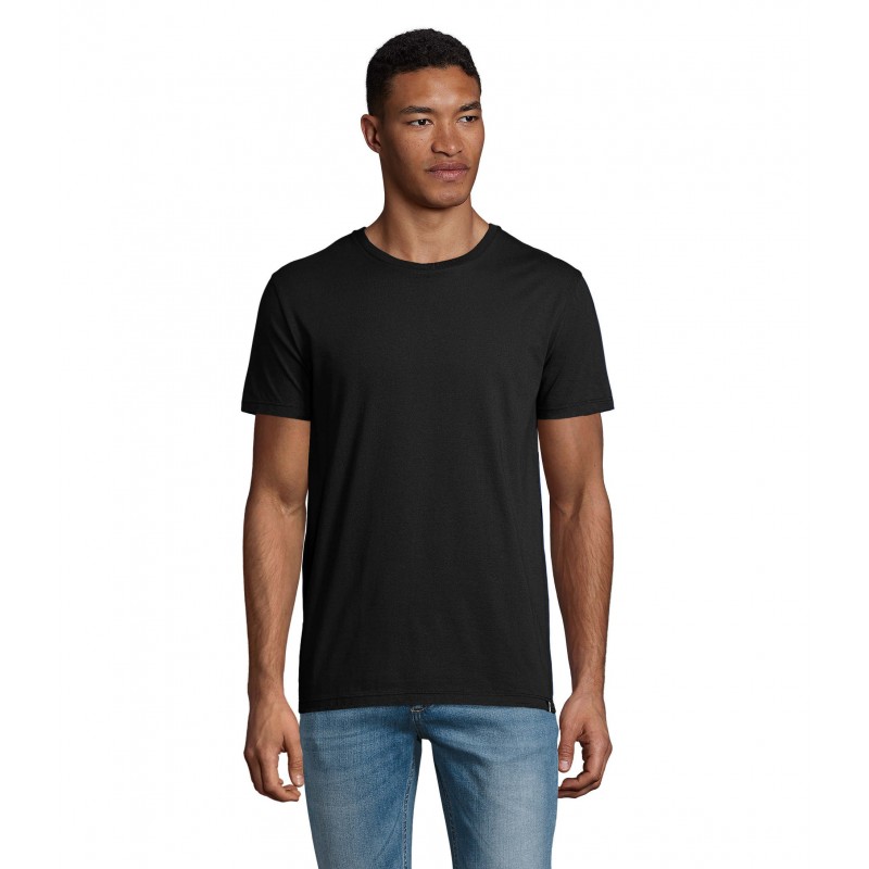 Atelier Textile Français - Tee-shirt homme col rond made in france LÉON - Marine