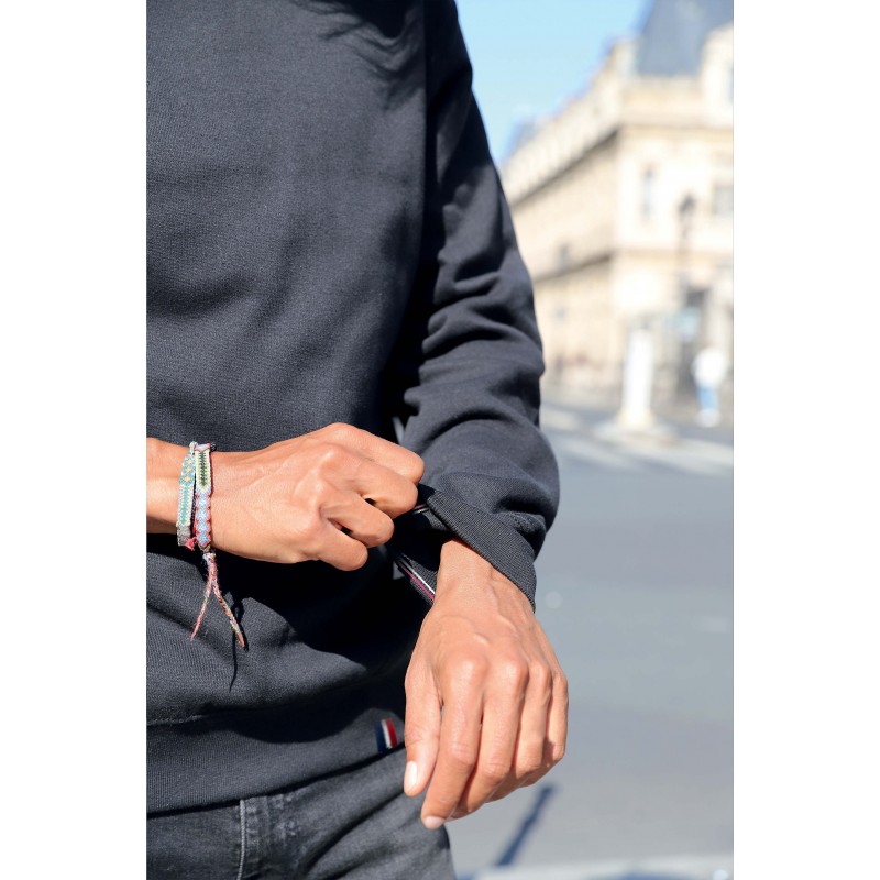 Atelier Textile Français - Sweat-shirt col rond fabriqué en france ALIX