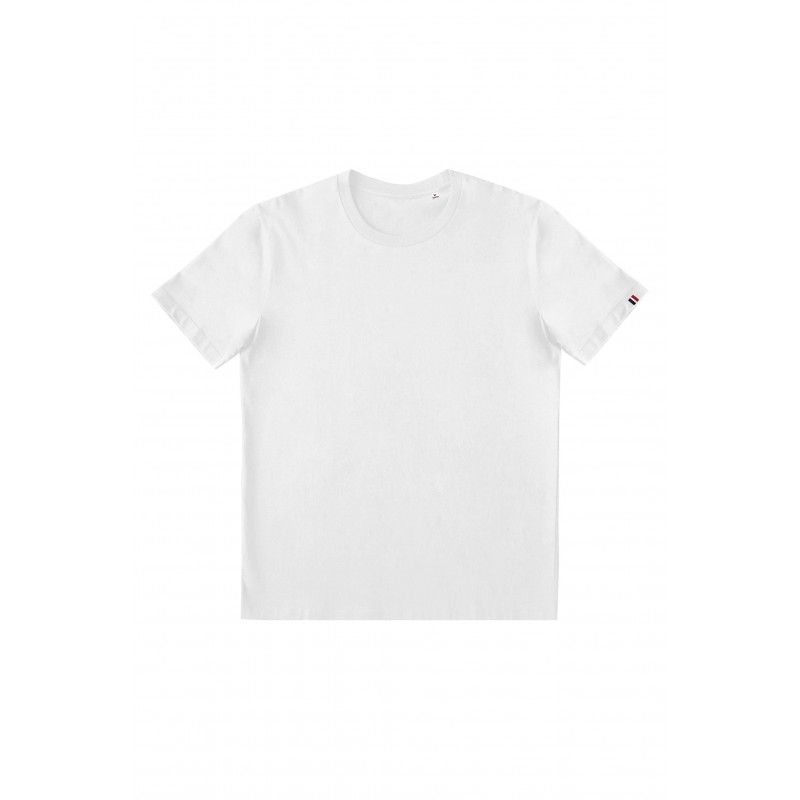 Atelier Textile Français - Tee-shirt unisexe made in france SACHA - Blanc
