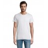 Sol's - Tee-shirt homme jersey col rond ajusté CRUSADER MEN - Blanc Chiné
