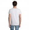 Sol's - Tee-shirt homme jersey col rond ajusté CRUSADER MEN - Blanc Chiné