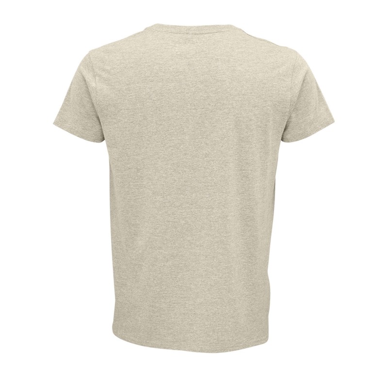 Sol's - Tee-shirt homme jersey col rond ajusté CRUSADER MEN - Beige Chiné