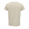 Sol's - Tee-shirt homme jersey col rond ajusté CRUSADER MEN - Beige Chiné