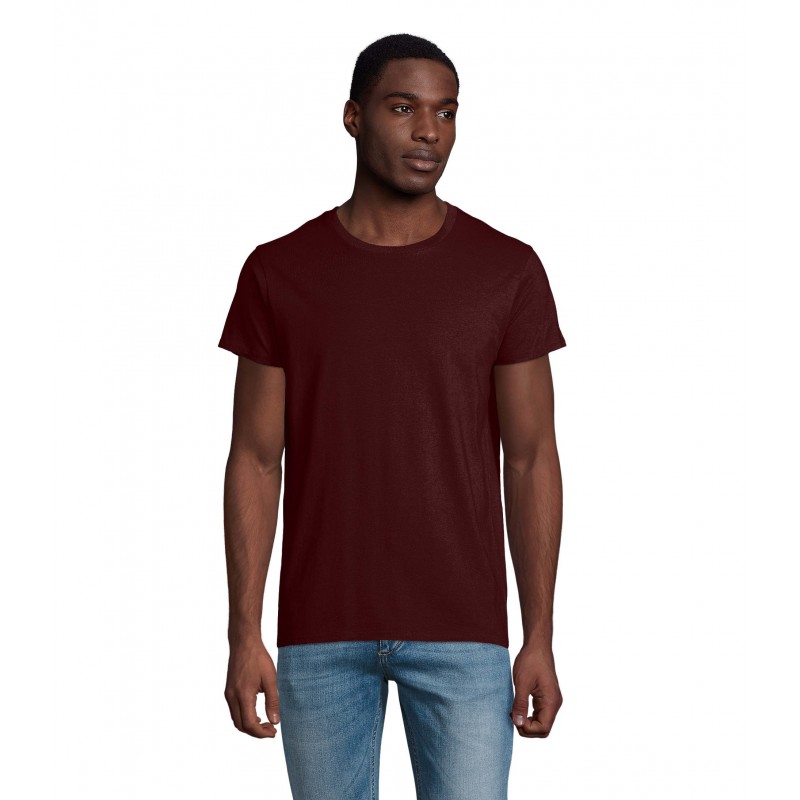 Sol's - Tee-shirt homme jersey col rond ajusté CRUSADER MEN - Bordeaux