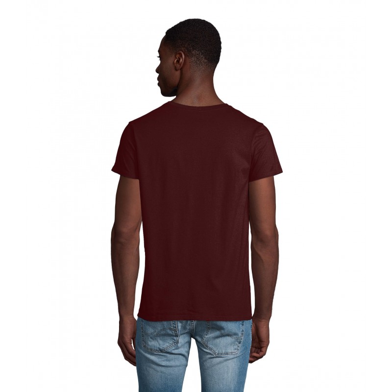 Sol's - Tee-shirt homme jersey col rond ajusté CRUSADER MEN - Bordeaux