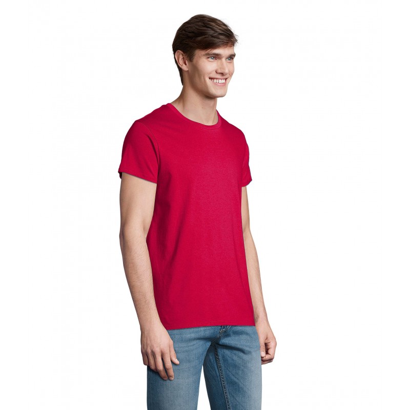 Sol's - Tee-shirt homme jersey col rond ajusté CRUSADER MEN - Fuchsia