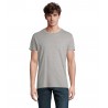Sol's - Tee-shirt homme jersey col rond ajusté CRUSADER MEN - Gris Chiné