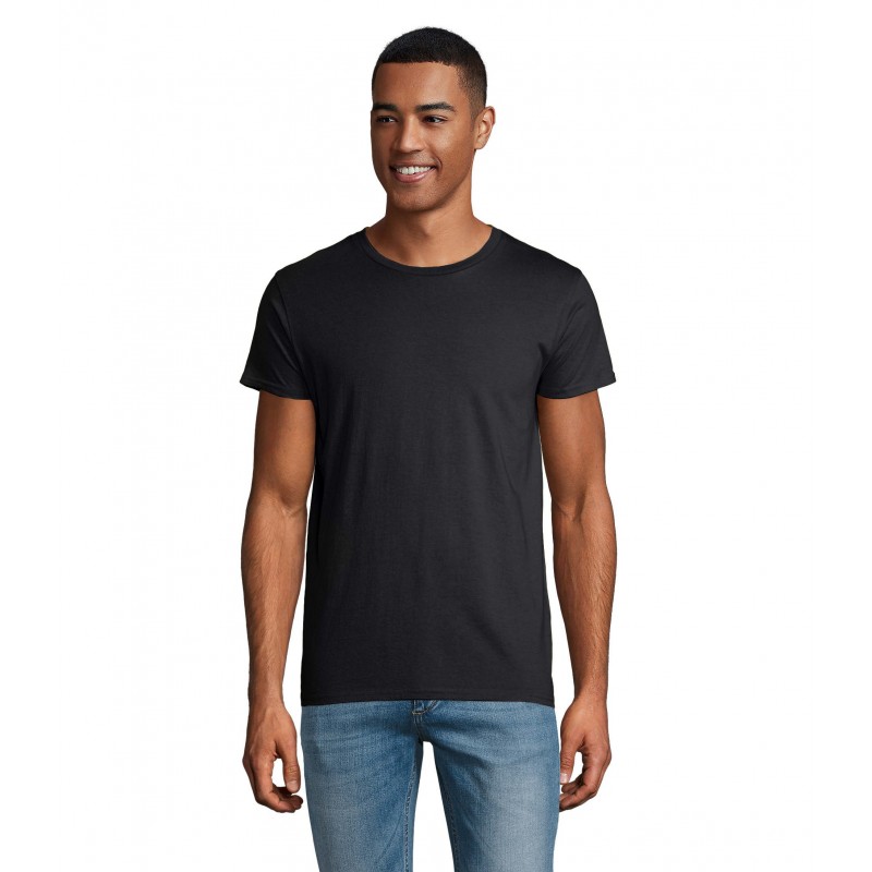 Sol's - Tee-shirt homme jersey col rond ajusté CRUSADER MEN - Gris Souris