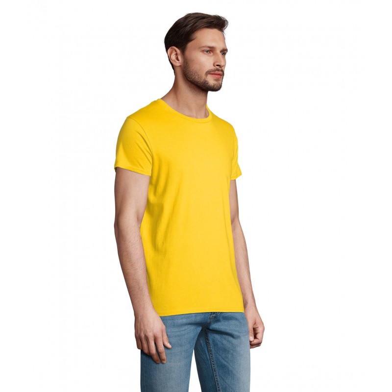 Sol's - Tee-shirt homme jersey col rond ajusté CRUSADER MEN - Jaune