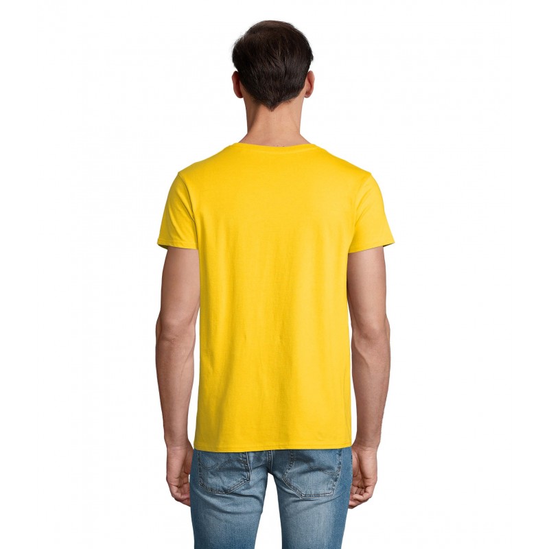 Sol's - Tee-shirt homme jersey col rond ajusté CRUSADER MEN - Jaune