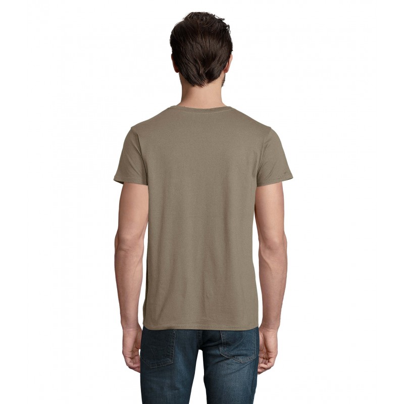 Sol's - Tee-shirt homme jersey col rond ajusté CRUSADER MEN - Kaki