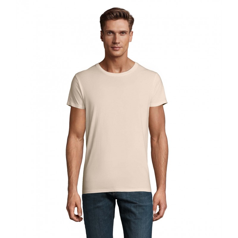 Sol's - Tee-shirt homme jersey col rond ajusté CRUSADER MEN - Naturel