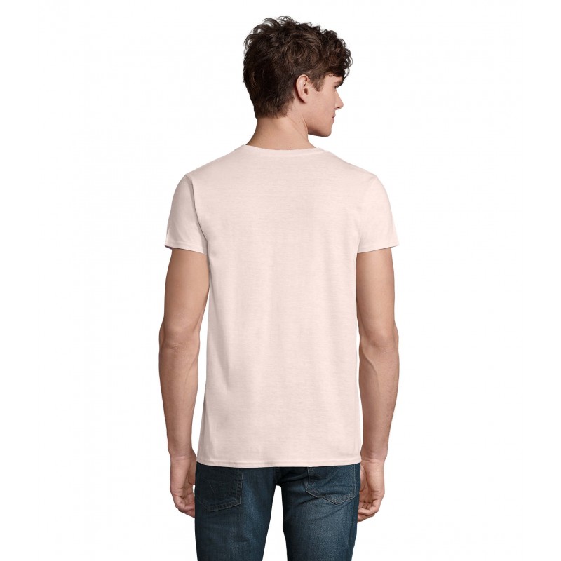 Sol's - Tee-shirt homme jersey col rond ajusté CRUSADER MEN - Rose Chiné