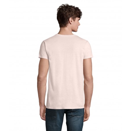 Sol's - Tee-shirt homme jersey col rond ajusté CRUSADER MEN - Rose Chiné