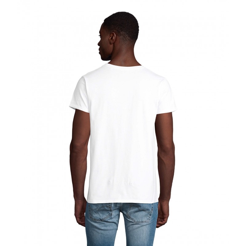 Sol's - Tee-shirt homme jersey col rond ajusté PIONEER MEN - Blanc