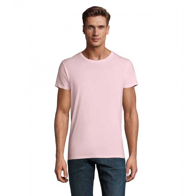 Sol's - Tee-shirt homme jersey col rond ajusté CRUSADER MEN - Rose Pâle